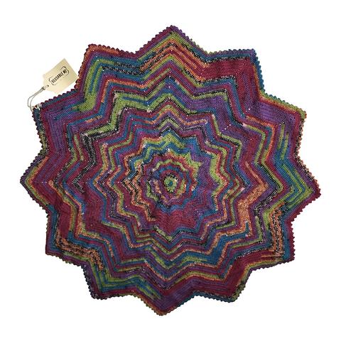 Handmade Starbubrst Blanket - Multicoloured